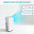 8000 BTU Portable Air Conditioners, with 24H Timer & Remote Control-125545751