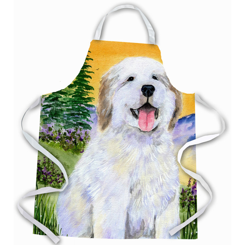 No Pattern Bib Apron