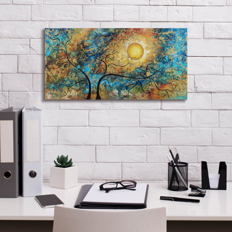 Art mural sur toile Red Barrel Studio® «Breathtake» par Megan Duncanson, H 12 po x l 24 po
