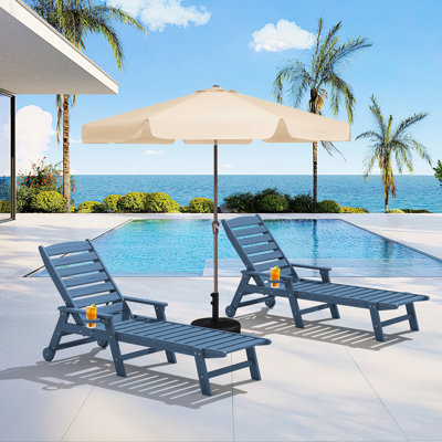 Chaise longue d'extérieur Swann