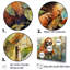 Ensemble d'art mural en toile Moth Climbing Sloth I-107746158
