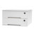 Wooden Rectangular Desktop Storage Box With Lockable Drawers Office Supplies File Organizer Flat File Cabinet