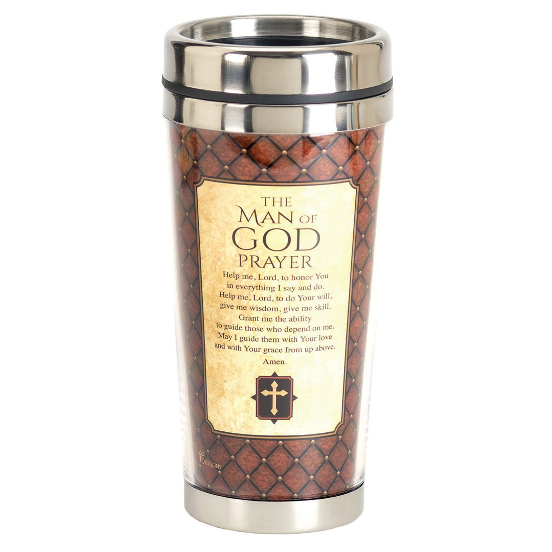 Dicksons Inc 16oz. Double Wall Insulated Stainless Steel Travel Mug Dicksons Inc