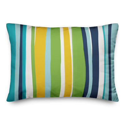  Stripes Indoor/Outdoor Lumbar Pillow