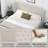 Button Tufted Wingback Velvet Upholstered Platform Bed with Storage Drawers, King, Cream Velvet-11630334-11630335