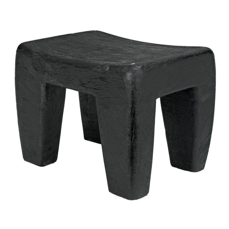 Sumo Accent Stool, Black
