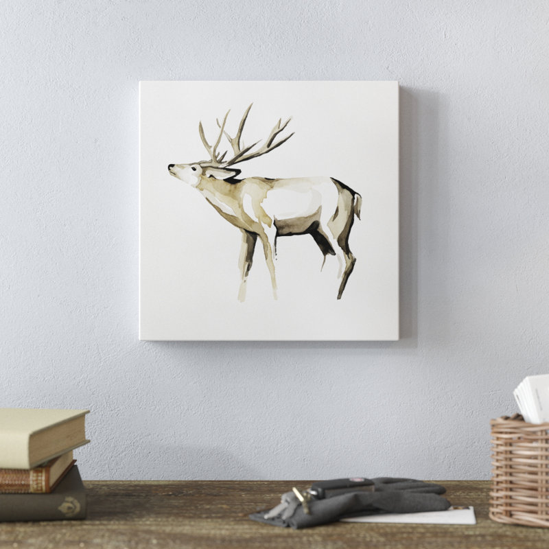 Woodland I 1 Piece Wrapped Canvas Painting, 30cm H x 30cm W