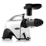 Omega Cold Press Premium Low-Speed Horizontal Juicer With Nutrition System, In Silver