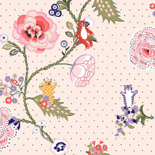 Cath Kidston 304.8m x 1.3m Matte Wallpaper Roll