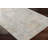 Pyrs Abstract Machine Woven Polyester Area Rug in Slate Blue/Camel-2018933812