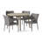 Elifsu 4 - Person Wicker Patio Dining Set with Round Table-32484448