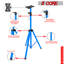 5 supports de haut-parleurs de studio à hauteur réglable avec trépied et support de 35 mm-2062365028