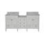 Ensemble de meuble-lavabo double pour salle de bain 72 po Frank-168889422