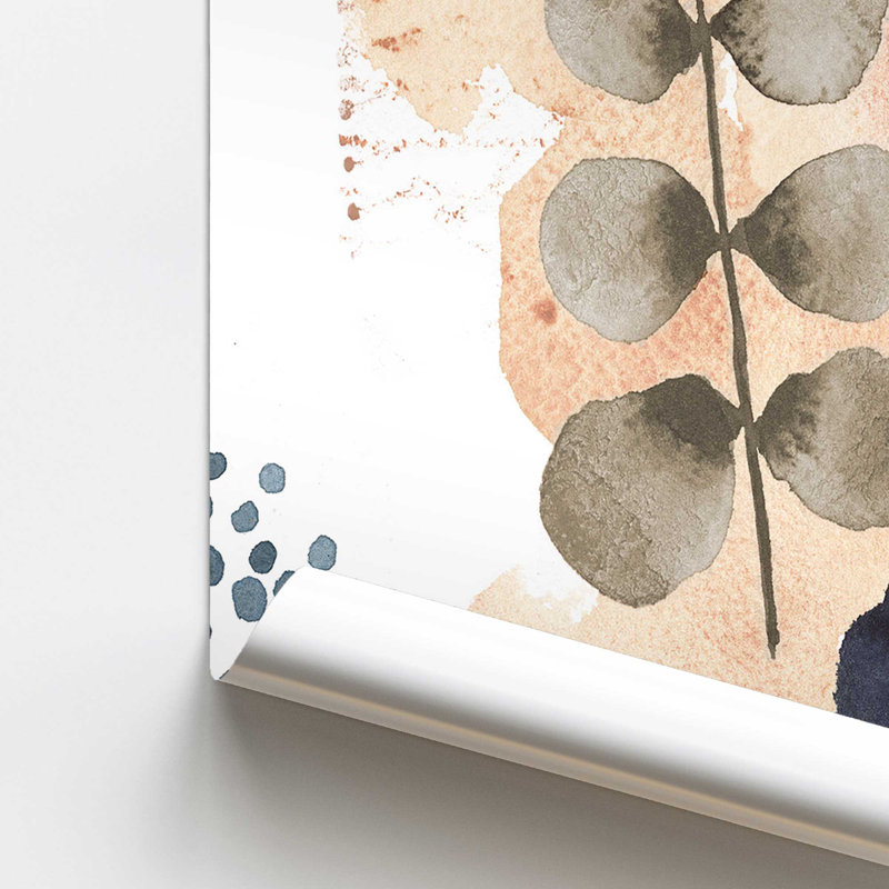 Harmonic Leaves III, reproduction dans un cadre, H 20 po x l 16 po, Impression sans cadre