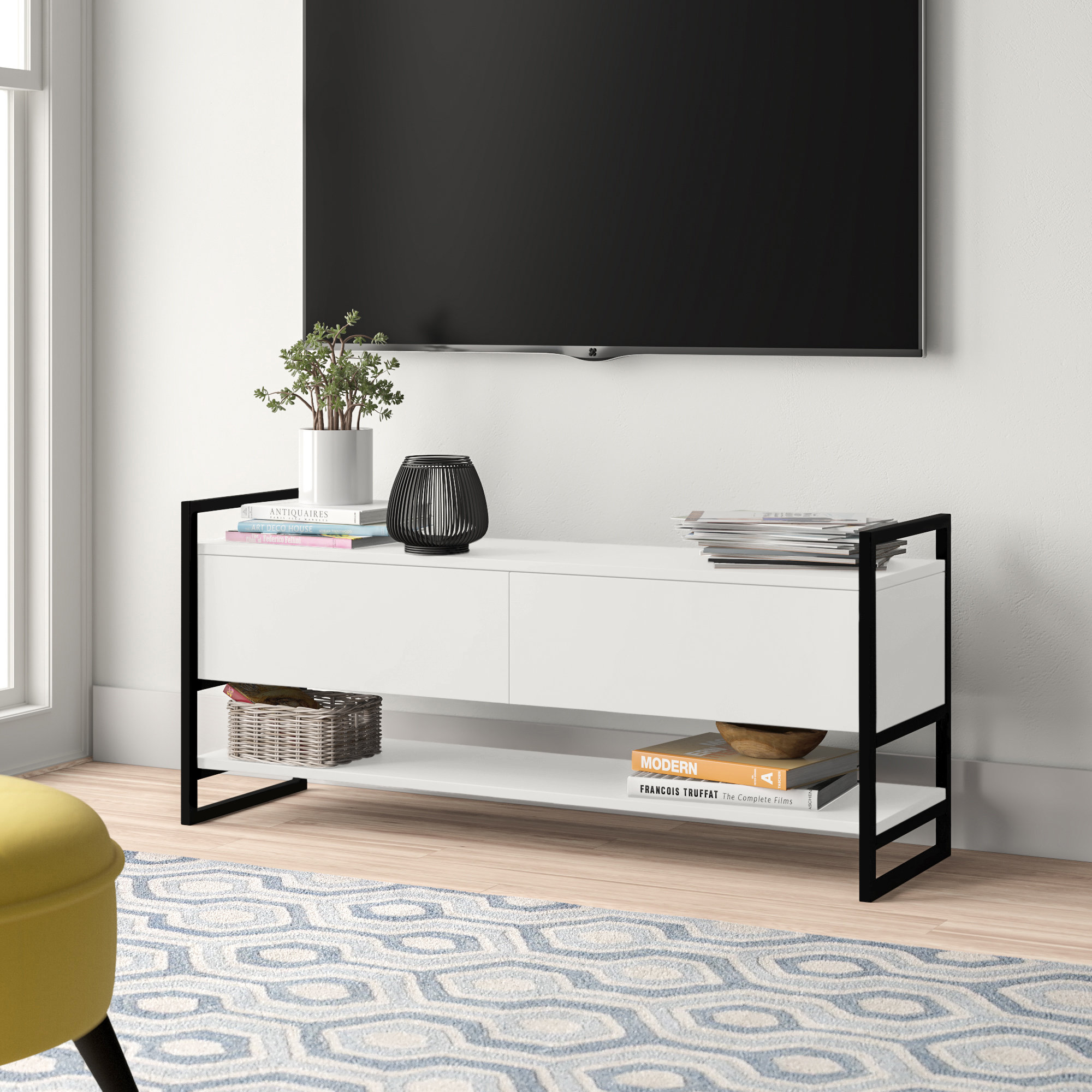 Wade Logan Aird TV Stand for TVs up to 58" & Reviews Wayfair.co.uk