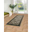 Tapis de couloir traditionnel en laine oriental multicolore 3 x 8