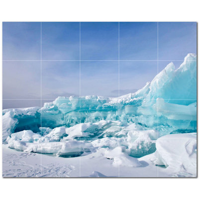 12 in. x 12 in. Ceramic Decorative Mural