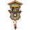 Horloge murale chalet coucou Reede