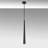 1 - Light Black LED Single Pendant