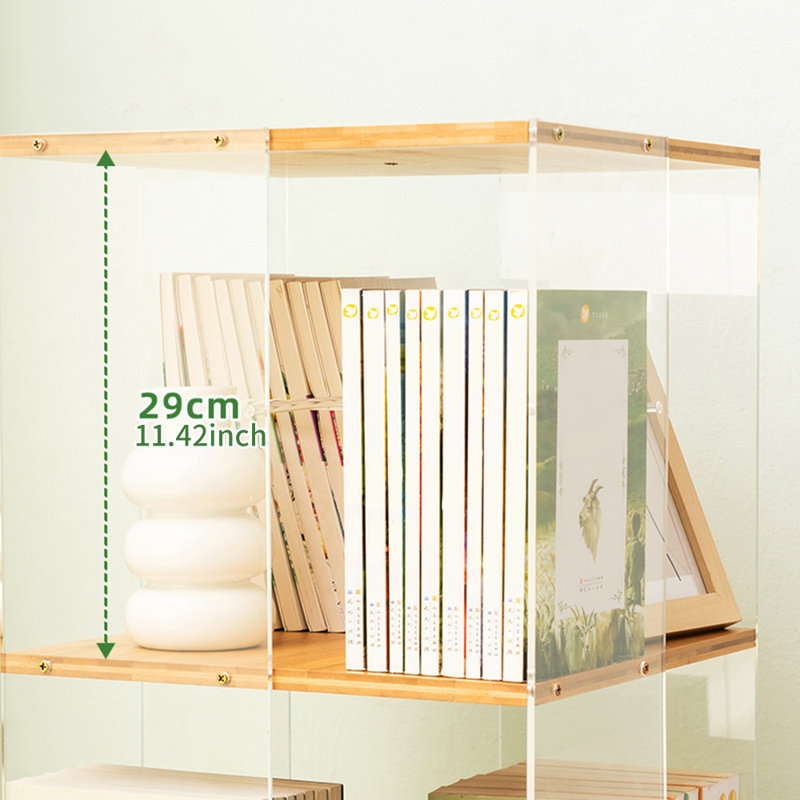 124 cm H x 35 cm W Bookcase