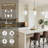 3-Light 36"W Gold Modern Linear Pendant with Frosted Glass Shades for Kitchen Island or Dining Room-1679202770