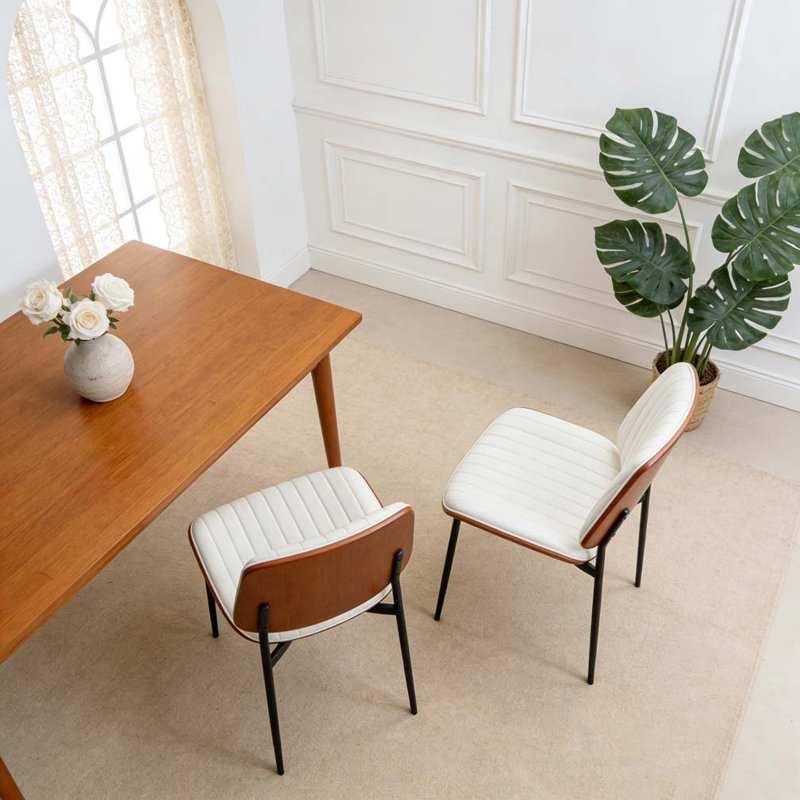 Ensemble de chaises de salle à manger, Blanc