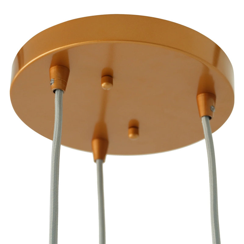 Luminaire suspendu Gala - bronze et transparent