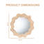 Miroir d'appoint Chasu Coastal