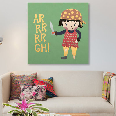 « ahoy matey iv », impression sur toile