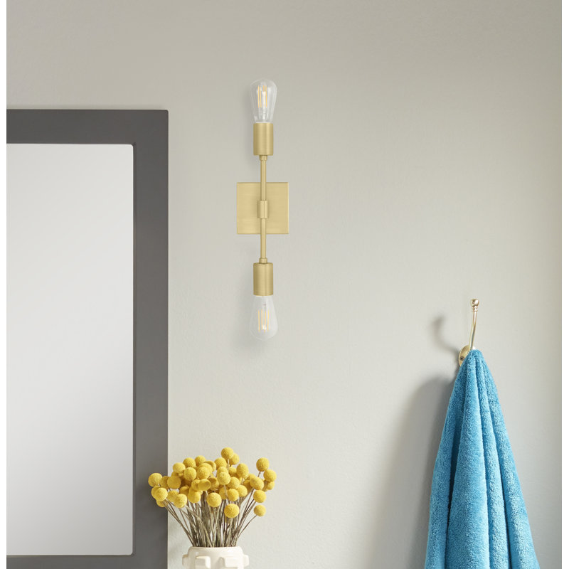 Sigmon Wallchiere, Satin Brass