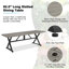 Amario Patio Rectangular 8 - Person Dining Set With Sunbrella® Cushions