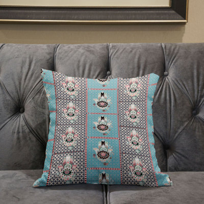 Housse et insert de coussin carré en polyester intérieur / extérieur