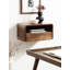 Langley 9'' Tall Solid Wood Floating Shelf-331160050