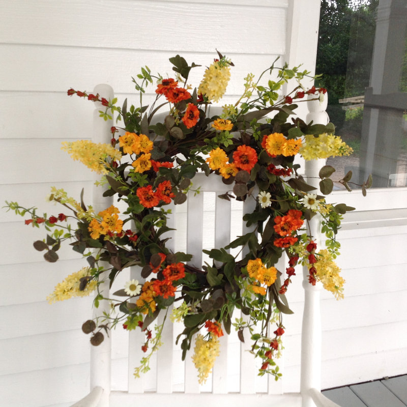 Faux Eucalyptus 24'' Wreath