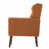 Chenille orange sélectionné