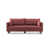 100 % polyester rouge bordeaux est en rupture de stock