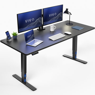 VIVO Electric 71" x 30" Stand Up Desk Workstation