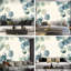 Peler et coller le papier peint sur toile, feuilles d'eucalyptus, abat-jour, tons, éléments botaniques, feuille, art mural, auto-adhésif et amovible-517107019