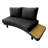 Patio Conversation Set with Cushions-111865815