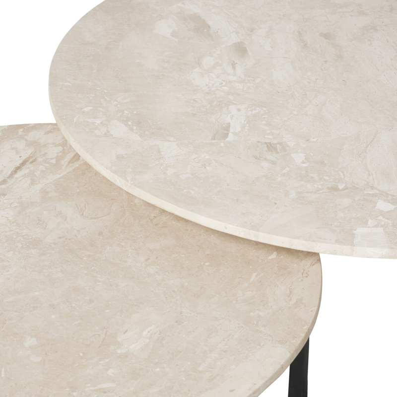 Axtell Nesting Coffee Table-Lunar Marble