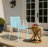 4Pcs Stackable Plastic Armchair For Indoor/Outdoor Use – Ergonomic Slatted Back Design, All-Weather PP Material – Patio, Balcony, Cafe-830398050