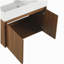 Armoire de salle de bain 30 po avec lavabo, portes, fixation flottante, pour petite salle de bain-120102140-120102138