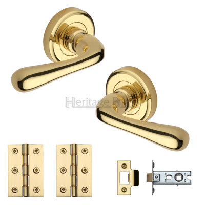 Heritage Brass Charlbury Door Handle Kit