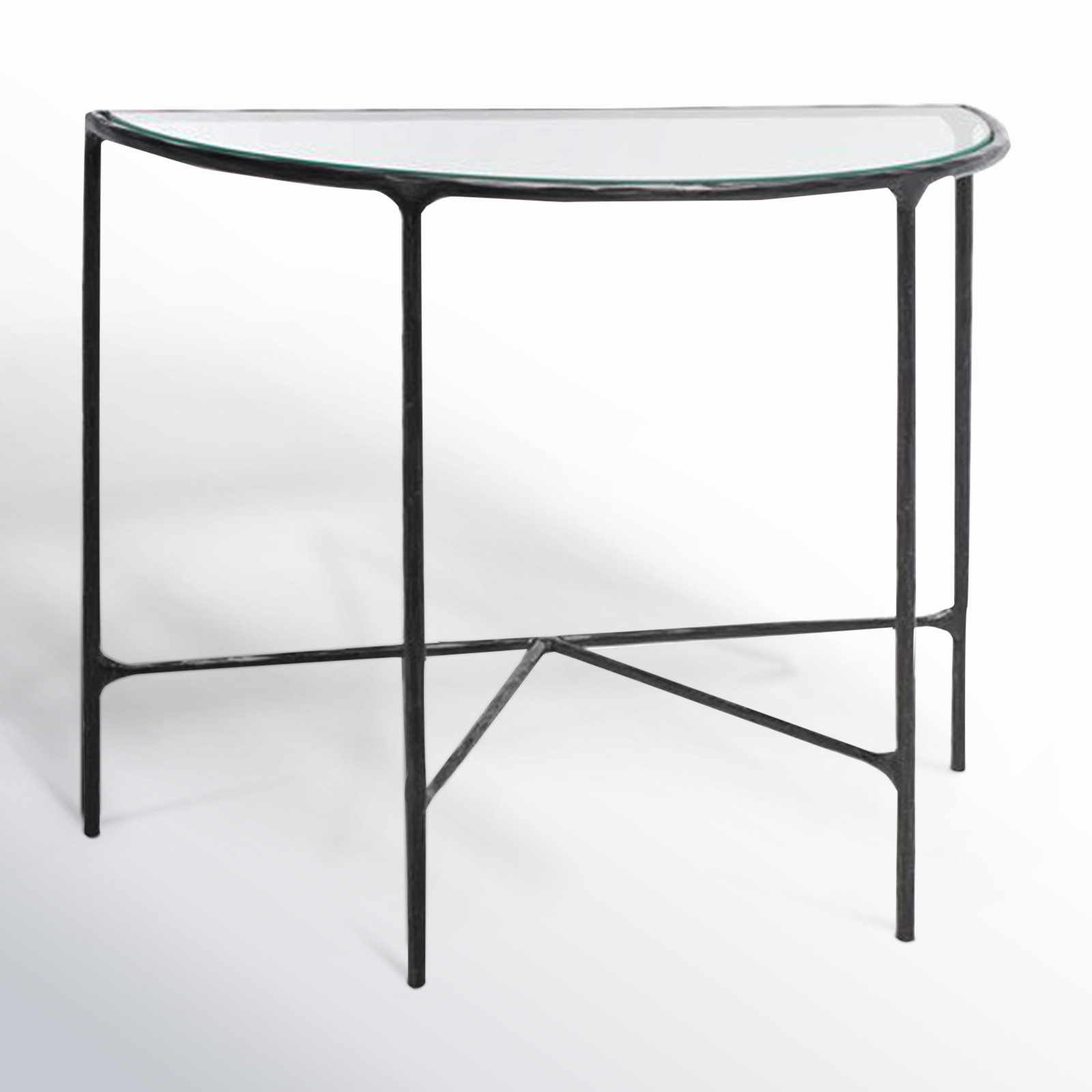 Evelynn 4 - Piece Living Room Table Set, Black, Clear
