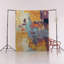 Tapis décoratif créatif moderne avec motif abstrait multicolore-1623084566