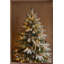 Decorated Pine Tree With Snow-749850852