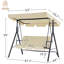 3 Person Porch Swing with Canopy-960066370