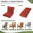 Anjelyka 20"W X 19"D Outdoor Cushions Indoor And Outdoor Seat/Back Cushion, Upgraded Filled Patio Chair Cushions-114227309-131359999