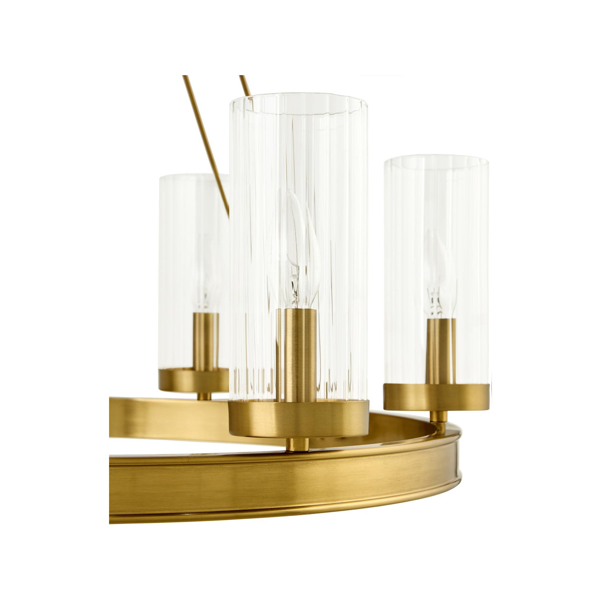 Patterson Chandelier, Brass