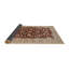 Tapis ivoire / rouge Rether-1305849185